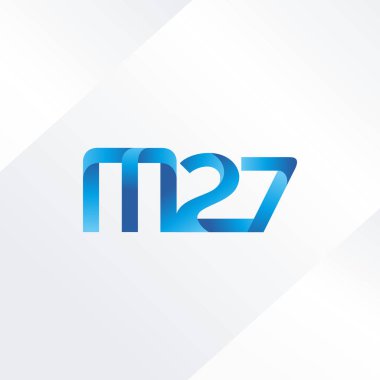harf ve rakam M27 logosu