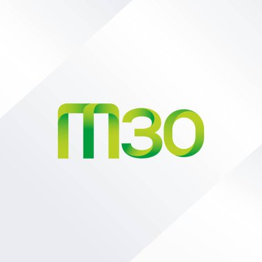 harf ve rakam M30 logosu