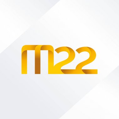 harf ve rakam M22 logosu