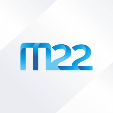 harf ve rakam M22 logosu