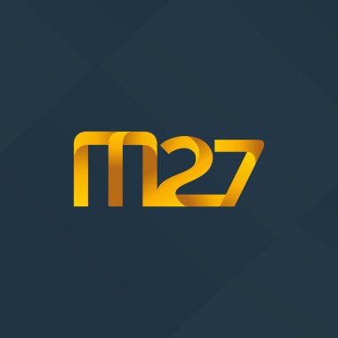 harf ve rakam M27 logosu