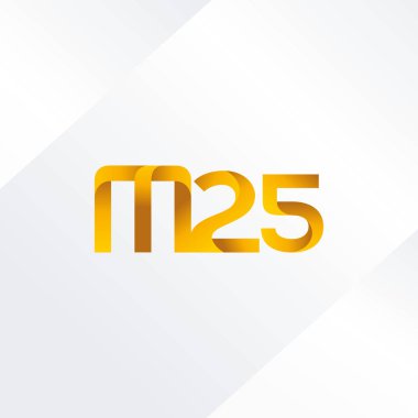 harf ve rakam M25 logosu