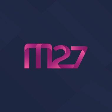 harf ve rakam M27 logosu