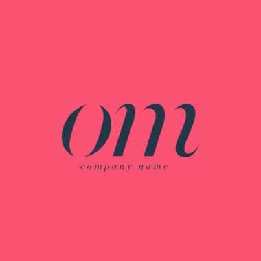 OM Letters Logo template