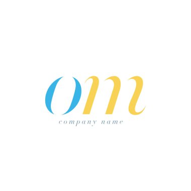 OM Letters Logo template