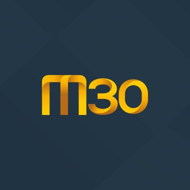 harf ve rakam M30 logosu