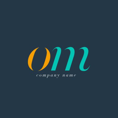 OM Letters Logo template