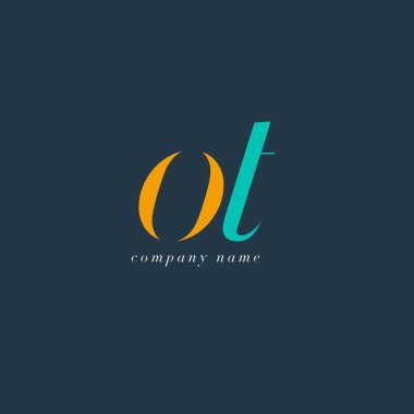 Ot harf Logo şablonu