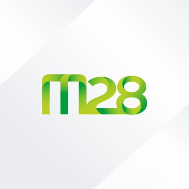 harf ve rakam M28 logosu
