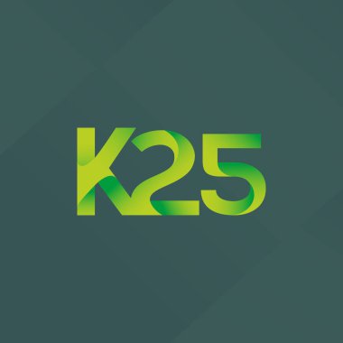 harf ve rakam K25 logosu