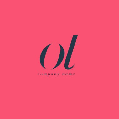 Ot harf Logo şablonu