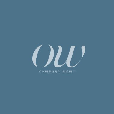 Ow mektup Logo şablonu