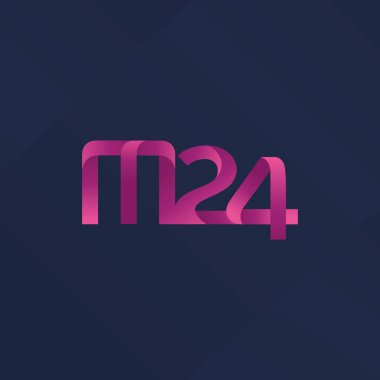 harf ve rakam M24 logosu