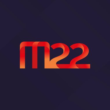 harf ve rakam M22 logosu