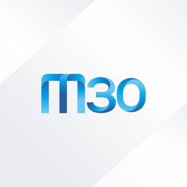 harf ve rakam M30 logosu