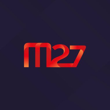harf ve rakam M27 logosu