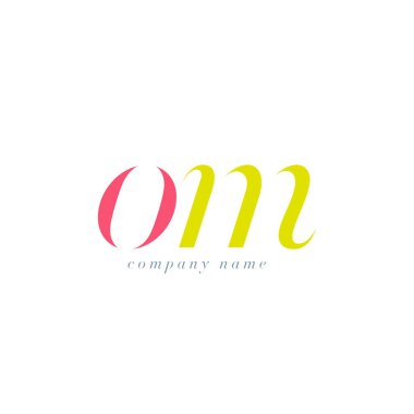 OM Letters Logo template