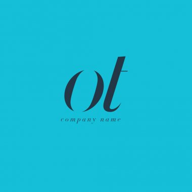 Ot harf Logo şablonu