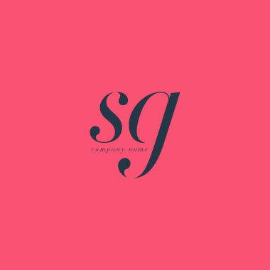 SG harf Logo şablonu