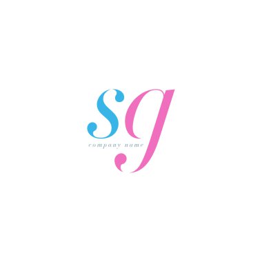 SG harf Logo şablonu