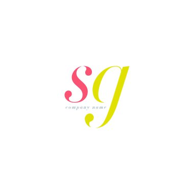 SG harf Logo şablonu