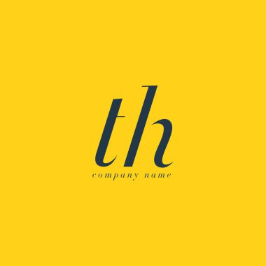 İnci harf Logo şablonu