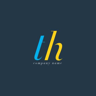 İnci harf Logo şablonu