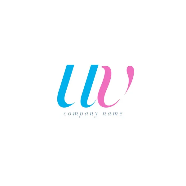 UV-Letters Logo sjabloon — Stockvector