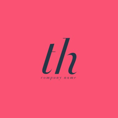 İnci harf Logo şablonu