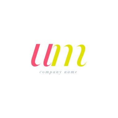 UM Letters Logo template