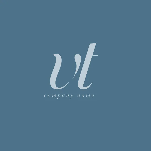 VT Letters Logo template — Stock Vector