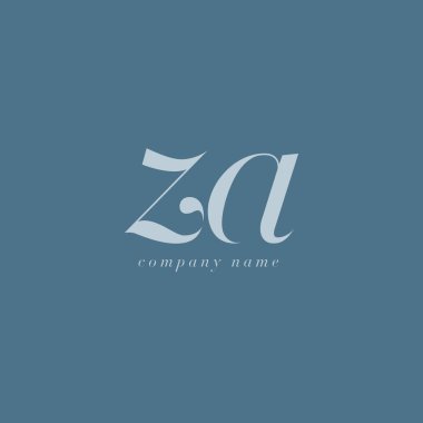 Za italik ortak harf Logo 