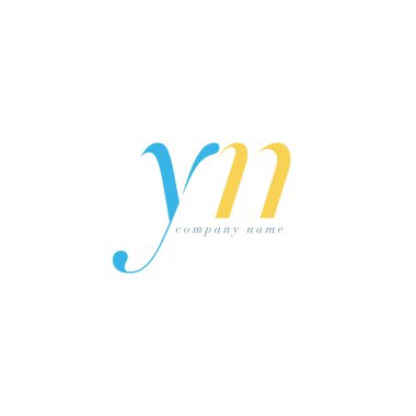 Yn italik ortak harf Logo 