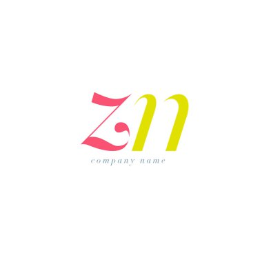 Zn italik ortak harf Logo 