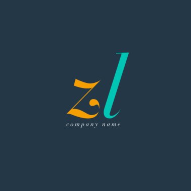 Zl italik ortak harf Logo 