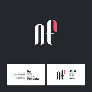 NF harf Logo kartvizit