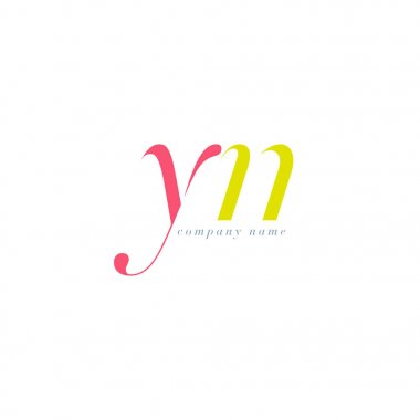 Yn italik ortak harf Logo 