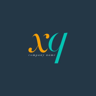 XQ italik ortak harf Logo 