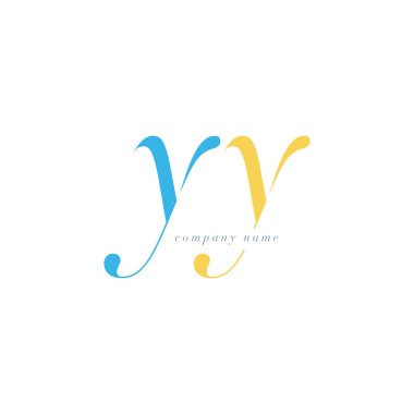 Yy italik ortak harf Logo 