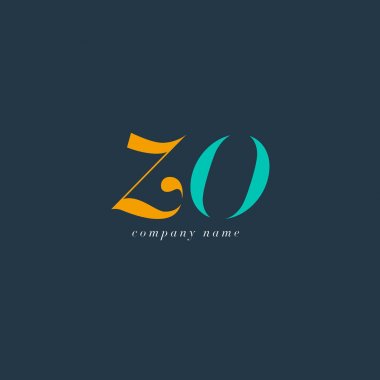 Zo italik ortak harf Logo 