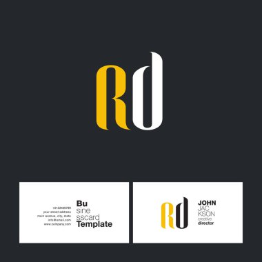 RD harf Logo kartvizit
