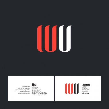 Wu harf Logo kartvizit