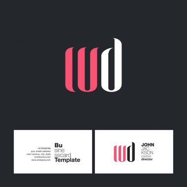 WD harf Logo kartvizit