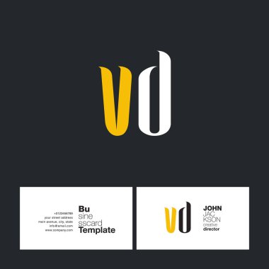 Vd harf Logo kartvizit