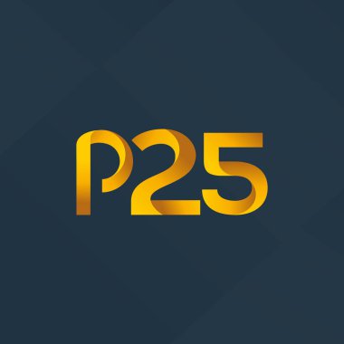harf ve rakam P25 logosu
