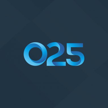 harf ve rakam O25 logosu