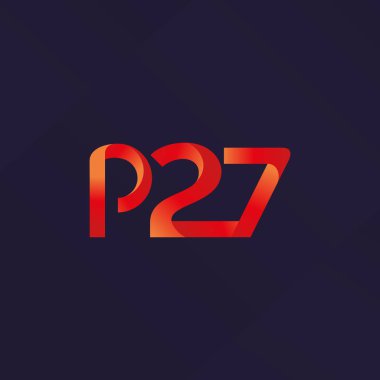 harf ve rakam P27 logosu