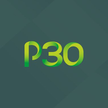 harf ve rakam P30 logosu