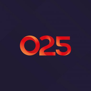 harf ve rakam O25 logosu