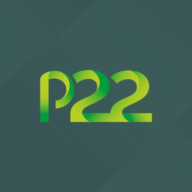 harf ve rakam P22 logosu